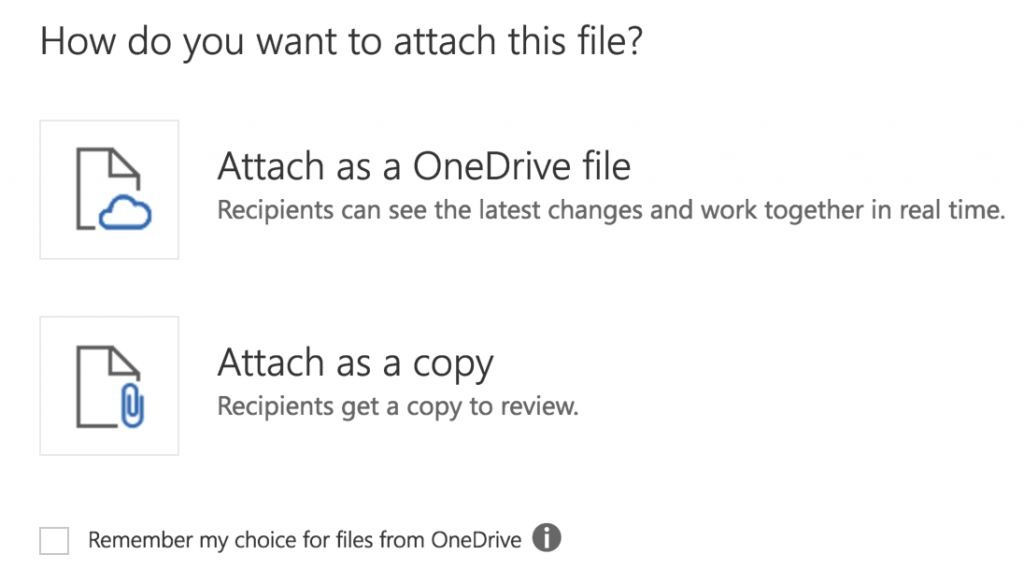 [O365] Working With File Attachments – CTS Announcements & System Status